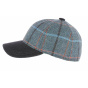 Crambes Blue Wool Biziat Baseball Cap