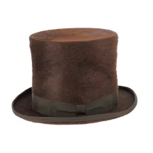 Chapeau haut de forme mélusine marron Traclet Reference : 8491 | Chapellerie Traclet