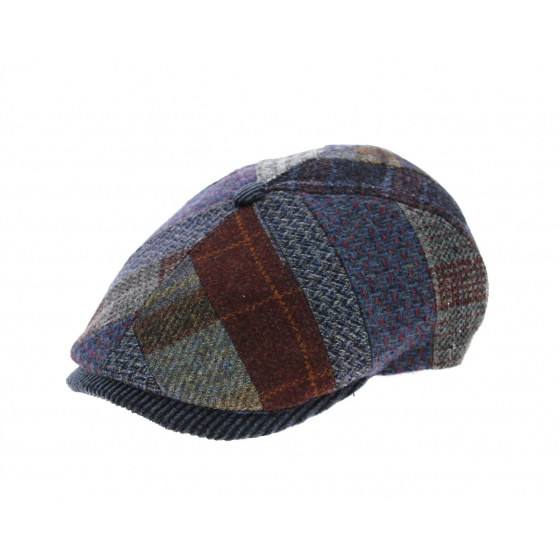 Alphonse Wool Patchwork Cap - Traclet