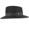 Chapeau traveller Sylvestre en Feutre Lapin Noir-Fléchet Reference : 8445 | Chapellerie Traclet