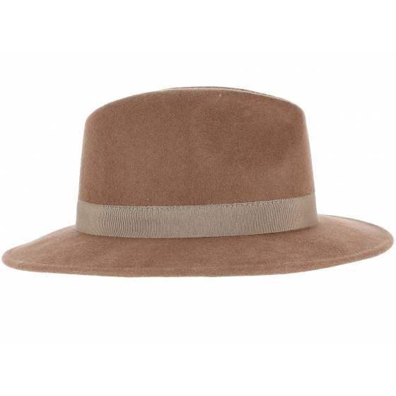 Traveller Hat Milann Wool Felt Camel - Traclet