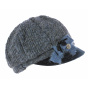 Jordana Blue Newsboy Cap - TRACLET