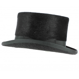Chapeau Haut de Forme Mélusine Noir - Fléchet