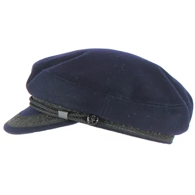 Saint Malot Navy Cap Wool - Traclet