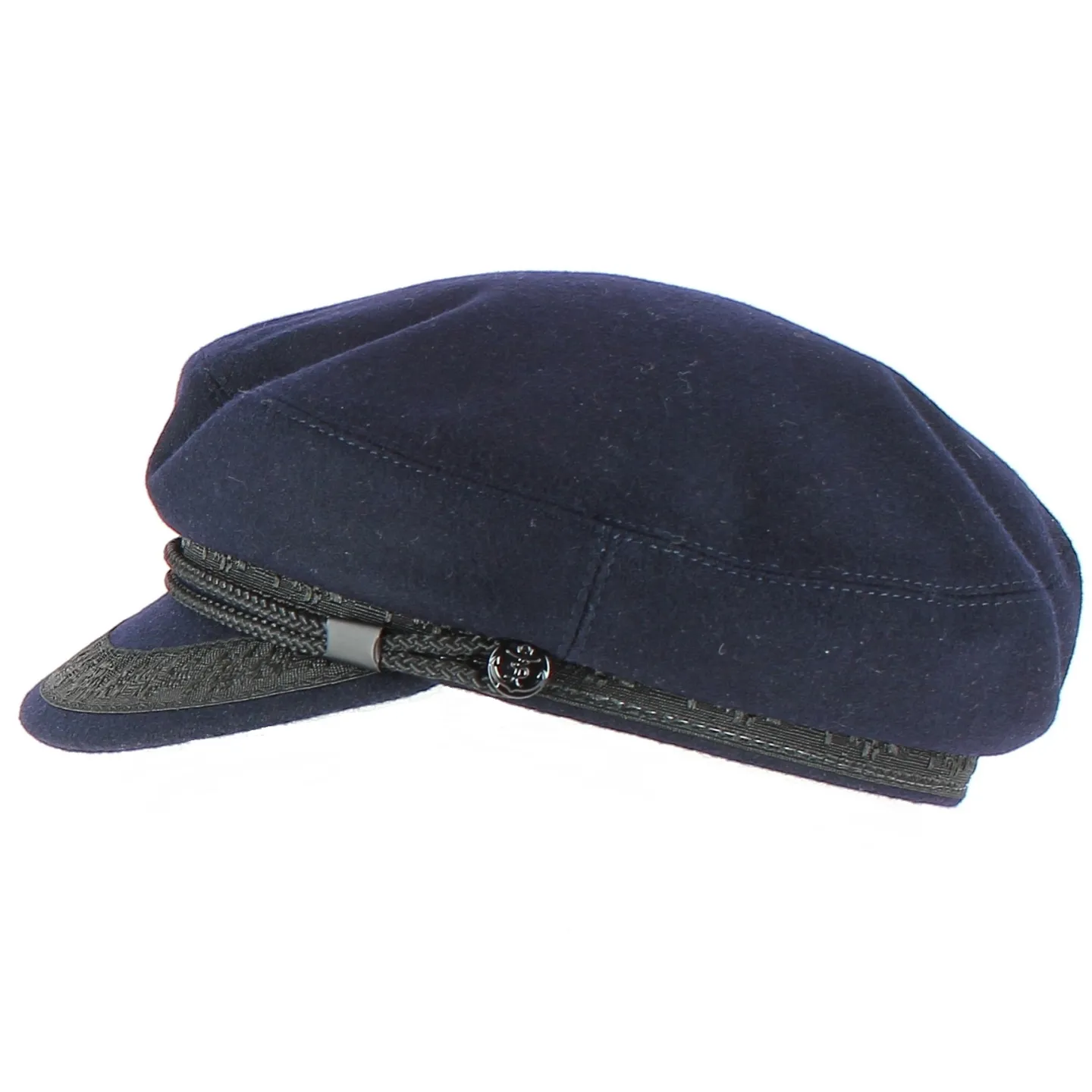 Casquette Marine  Saint Malot Marine Laine - Traclet