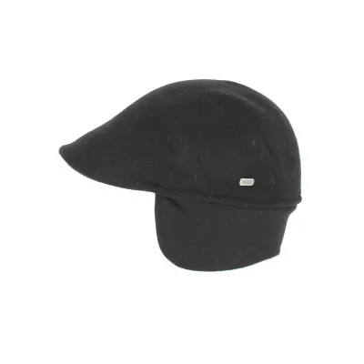 Casquette Polo cache oreille Noir - Crambes Reference : 367 | Chapellerie Traclet