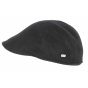 Black Polo cap with ear flaps - Crambes