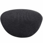 Carl Cotton Rib 504 Anthracite Cap - Kangol