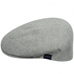 Carl Cotton Rib 504 Light Gray Cap - Kangol