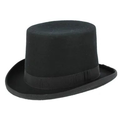 Chapeau haut de forme - Gibus noir Reference : 169 | Chapellerie Traclet