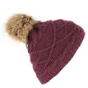 Bonnet A Pompon Victoria Bordeaux- Traclet Reference : 5014 | Chapellerie Traclet