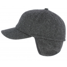 Meilleurs Hommes Hiver Chaud Casquettes de base-ball laine tweed visière Chapeaux Avec Rabats Oreilles Cadeau