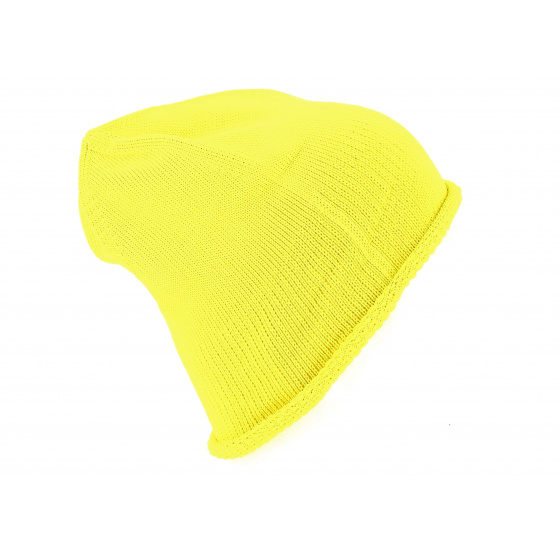 Yellow French Long Beanie - Traclet