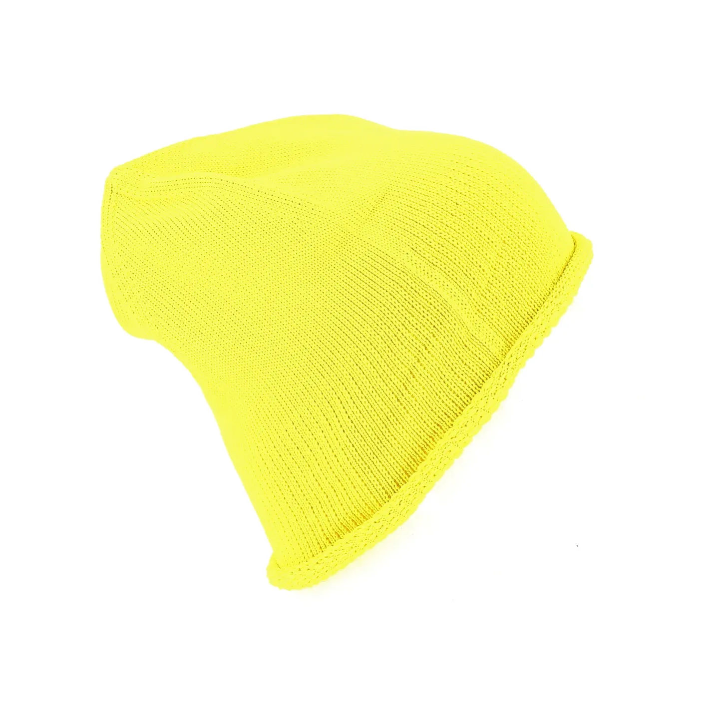 Yellow French Long Beanie - Traclet Reference: 4170 | Traclet Hat Shop