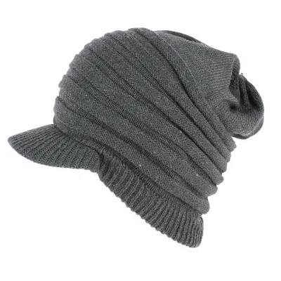 Bonnet Casquette Junger Anthracite- Atlantis  Reference : 8568 | Chapellerie Traclet
