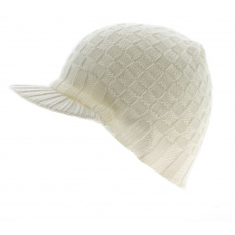 White Walker Checks Beanie Cap-