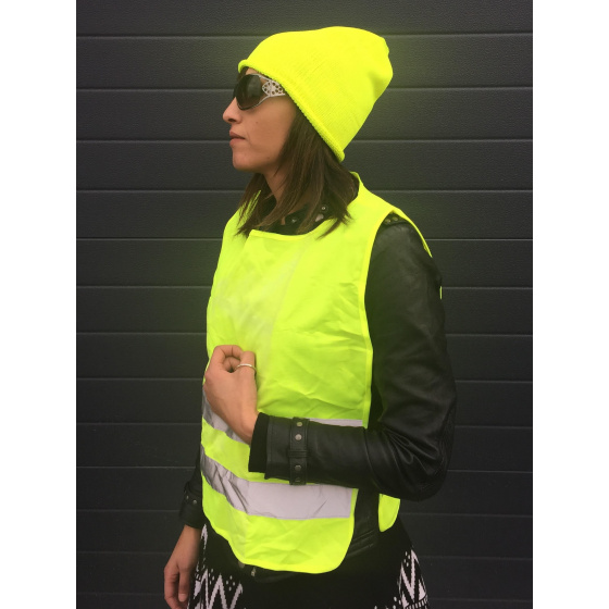 Yellow French Long Beanie - Traclet