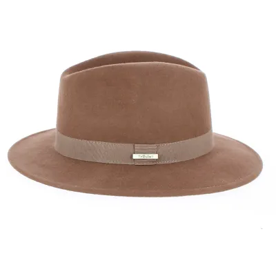 Chapeau Traveller en Feutre Laine Marron- Traclet Reference : 8510 | Chapellerie Traclet