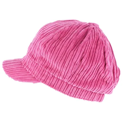 Pink velvet newsboy cap - Traclet Reference: 8576 | Traclet Hat Shop