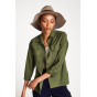 Piper Wide-Brimmed Hat Natural Wool Felt - Brixton