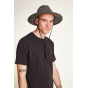 Traveller Field Hat Wool Felt Anthracite - Brixton