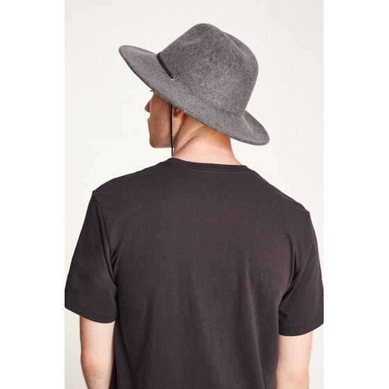 Chapeau Traveller Field Feutre Laine Anthracite - Brixton Chapeau Traveller Field Feutre Laine Anthracite - Brixton