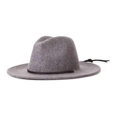 Traveller Field Hat Wool Felt Anthracite - Brixton Reference: 8579 | Traclet Hat Shop