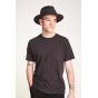 Coleman Fedora Hat Washed Black - Brixton
