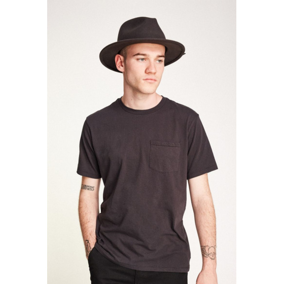 Chapeau Coleman Fedora Noir Délavé- Brixton