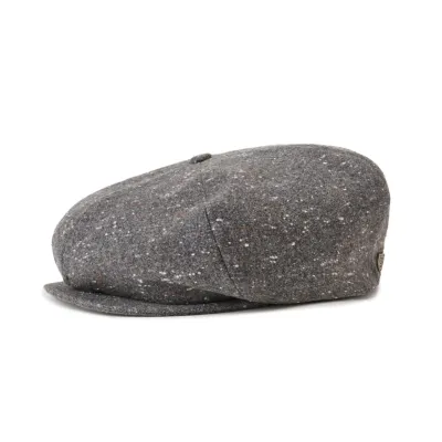 Ollie Grey Flat Cap - Brixton Reference: 8581 | Traclet Hat Shop