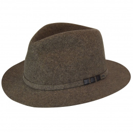Codner Hat Lanolux Fedora Taupe- Bailey 