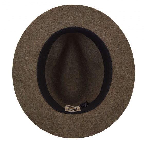Chapeau Codner Lanolux Fedora Taupe- Bailey  Chapeau Codner Lanolux Fedora Taupe- Bailey