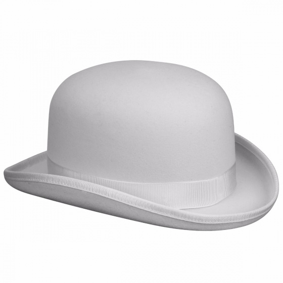 White Derby Bowler Hat - Bailey White Derby Bowler Hat - Bailey