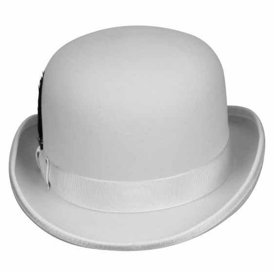 White Derby Bowler Hat - Bailey White Derby Bowler Hat - Bailey