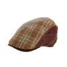 Casquette Simon Patchwork Velours et Laine- Traclet Reference : 8613 | Chapellerie Traclet