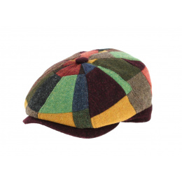 Pantin Wool 8-panel flat cap - Traclet