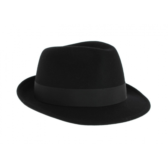 Black Bart Trilby Hat - Crambes Black Bart Trilby Hat - Crambes