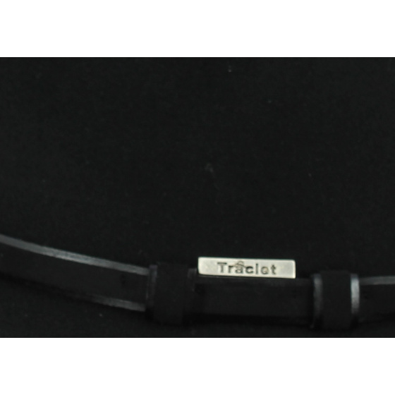 Chapeau Traveller Mans Feutre Noir- Traclet
