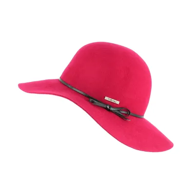 Capeline essica Feutre Laine Rouge - Traclet Reference : 6731 | Chapellerie Traclet