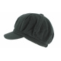 Black Fleece Newsboy Cap
