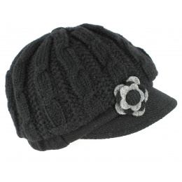 Gavroche Angèle Tricot Black Cap - Traclet