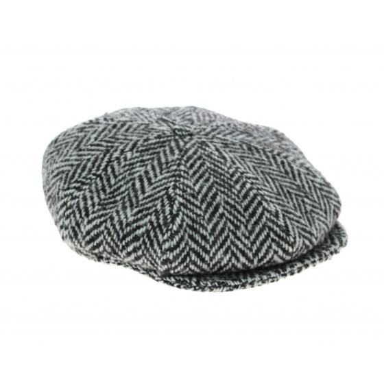 Grey & White Flecked Annecy Cap