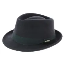 chapeau elkader gris trilby - achat chapeau trilby Reference : 3204 | Chapellerie Traclet