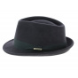 Grey trilby hat