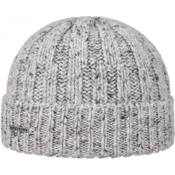 Crest Hill Cashmere grey beanie