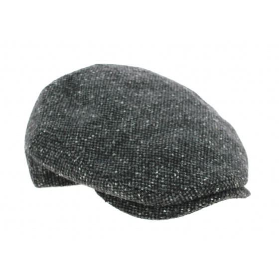 Piemonte Diablo Anthracite Flat Cap - Traclet