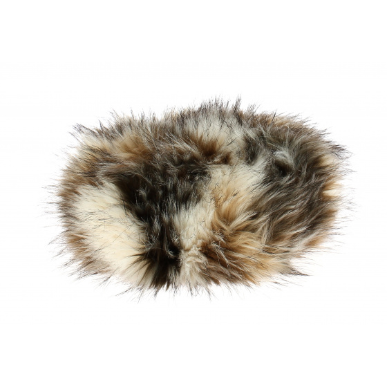 Toque Courchevel Fausse Fourrure Fauve Beige - Traclet Toque Courchevel Fausse Fourrure Fauve Beige - Traclet