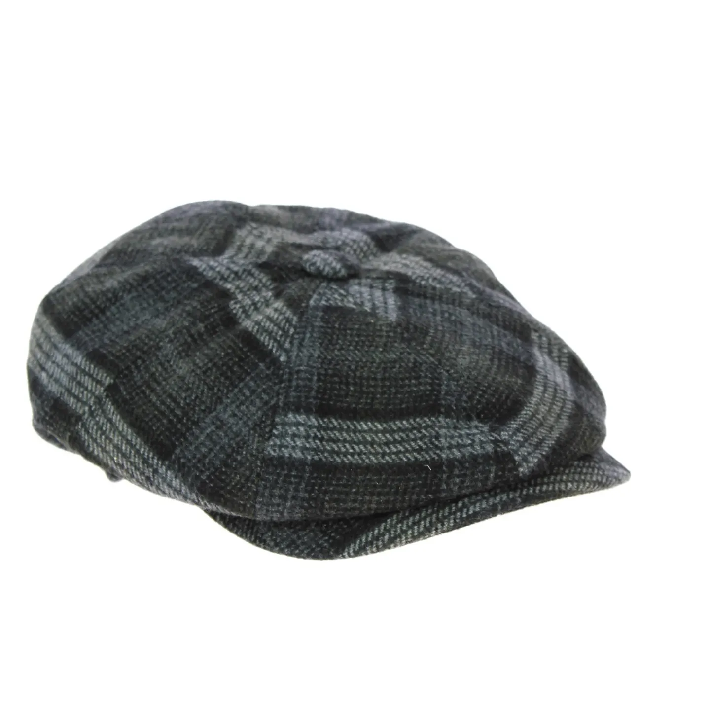 Casquette Boën Laine Grise à Carreaux- Traclet  Reference : 8699 | Chapellerie Traclet