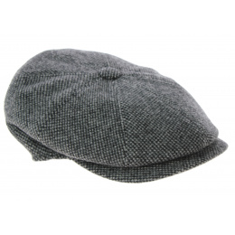 Grey Wool Boën Cap - Traclet
