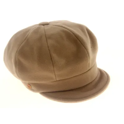 Beige Romance Newsboy Cap - Mayser Reference: 8689 | Traclet Hat Shop